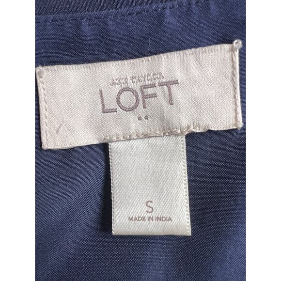 Ann Taylor LOFT Women's Sleeveless Dress Multicolor Stripe Size S - Picture 4 of 11